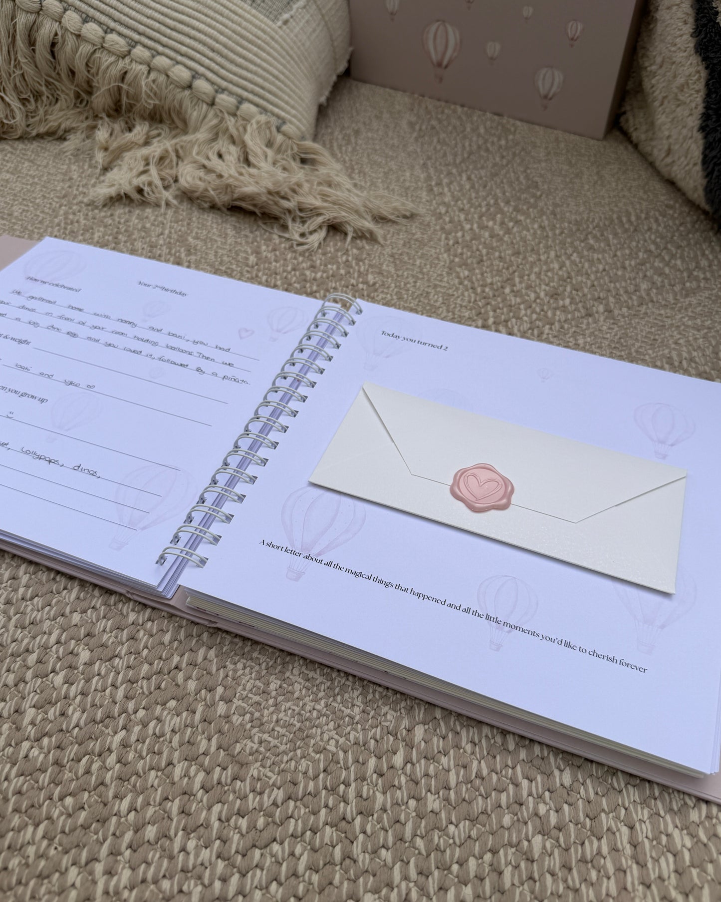 Once Upon A Snuggle Baby Memory Book